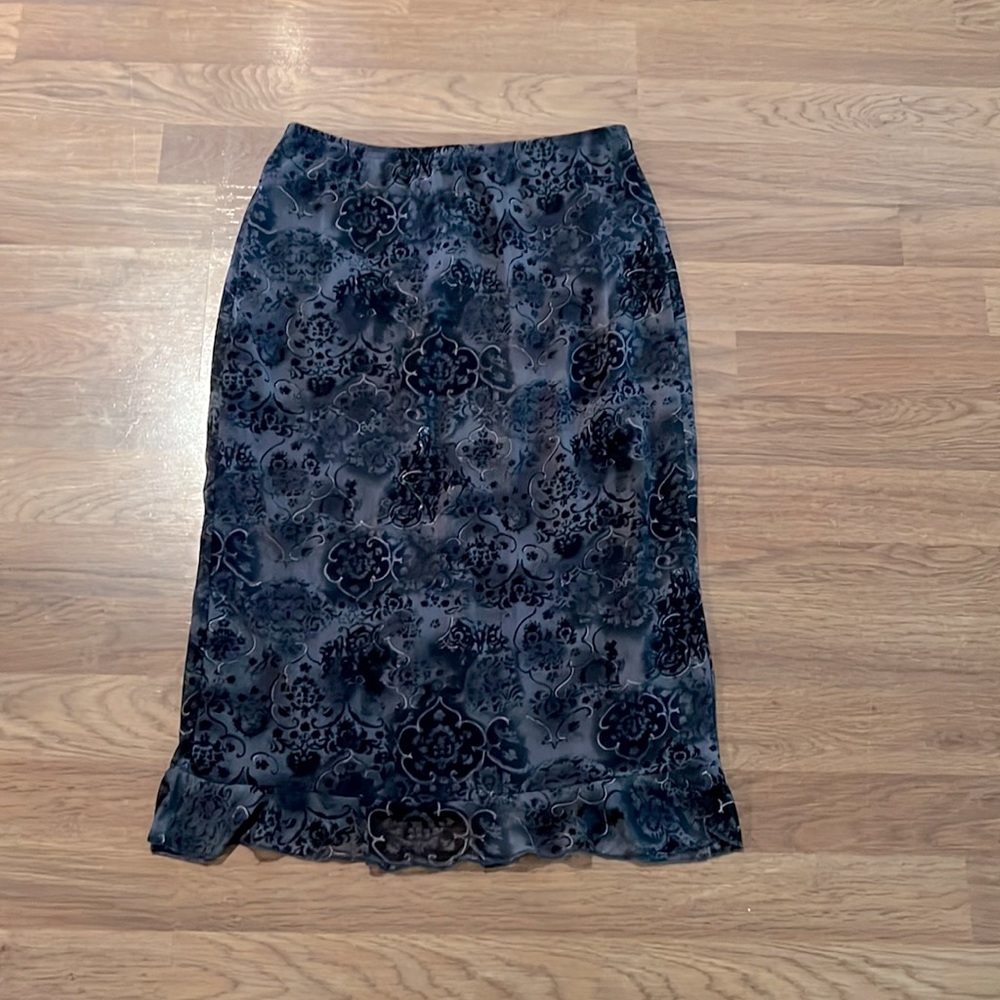 Ecru skirt black/grey